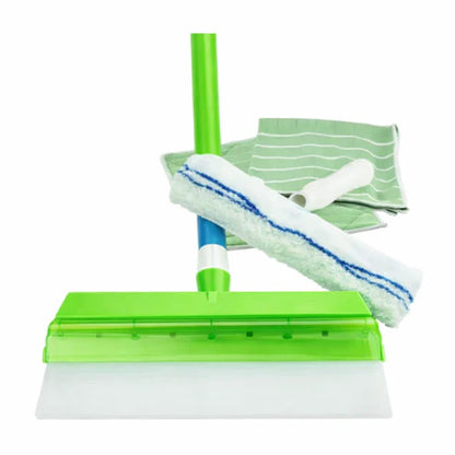 NovaGleam – Silicone Window Squeegee Set