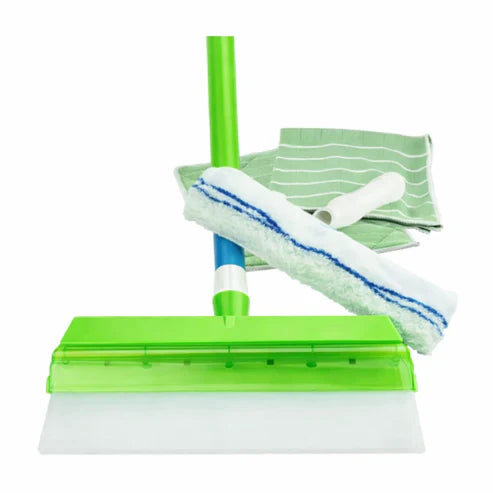 NovaGleam – Silicone Window Squeegee Set