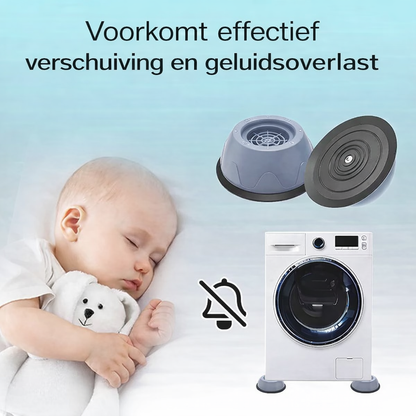 SilentWash™ | Zeg vaarwel tegen lawaai en trillingen.