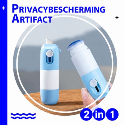PrivaShield – 2-in-1 Privacy Roller & Package Opener