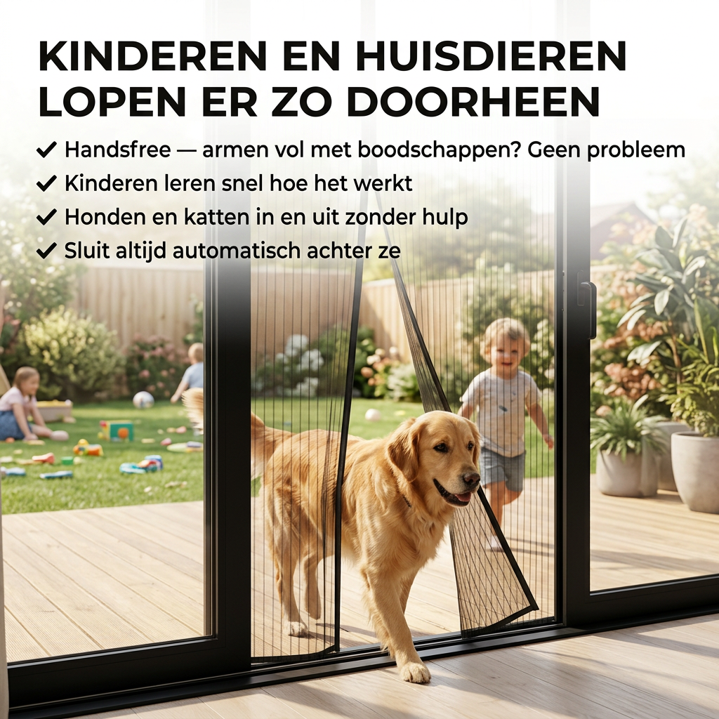 BugShield™ | Muggen buiten, frisse lucht binnen