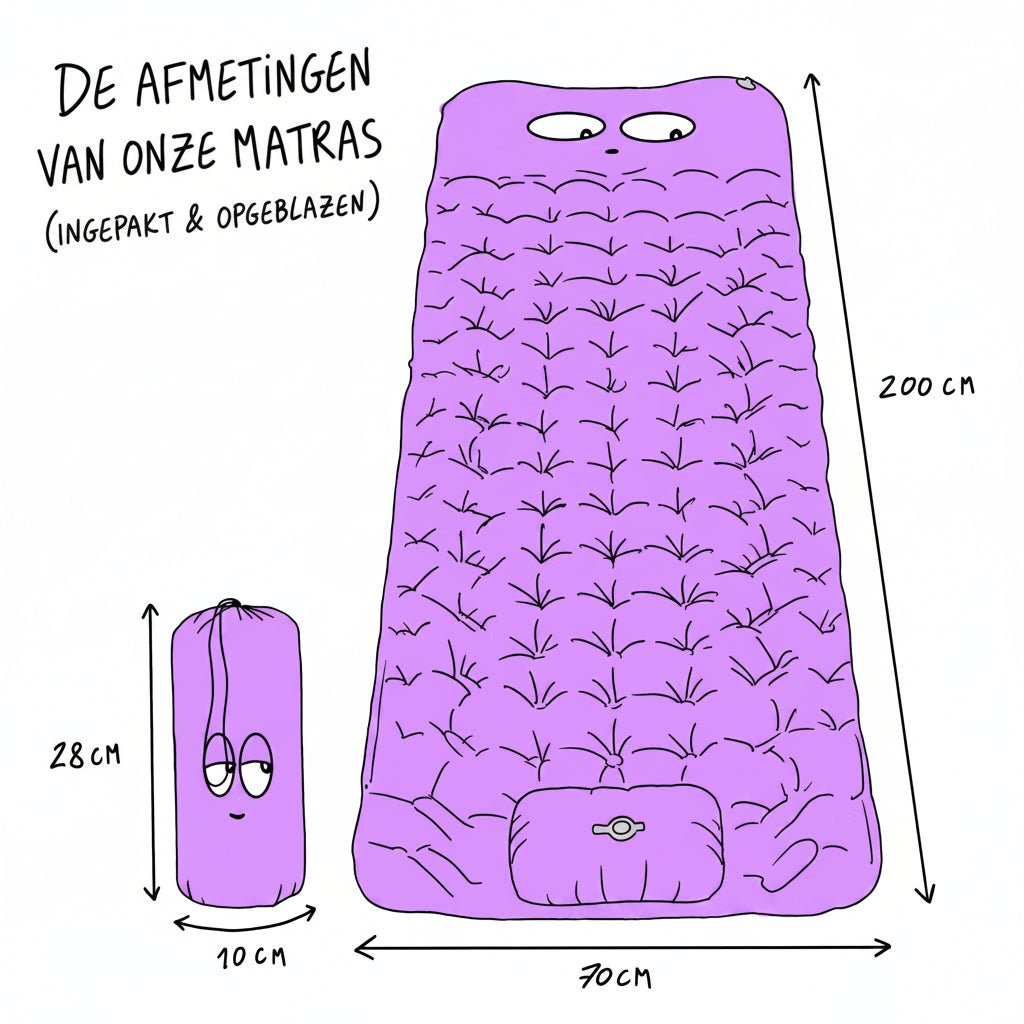 Opblaasbaar matras Coziya®
