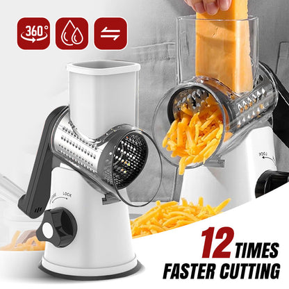 🔥 2026 Keuken Sale – 50% KORTING 🔥 Multifunctionele handmatige roterende rasp & hakmolen 🚀🥕