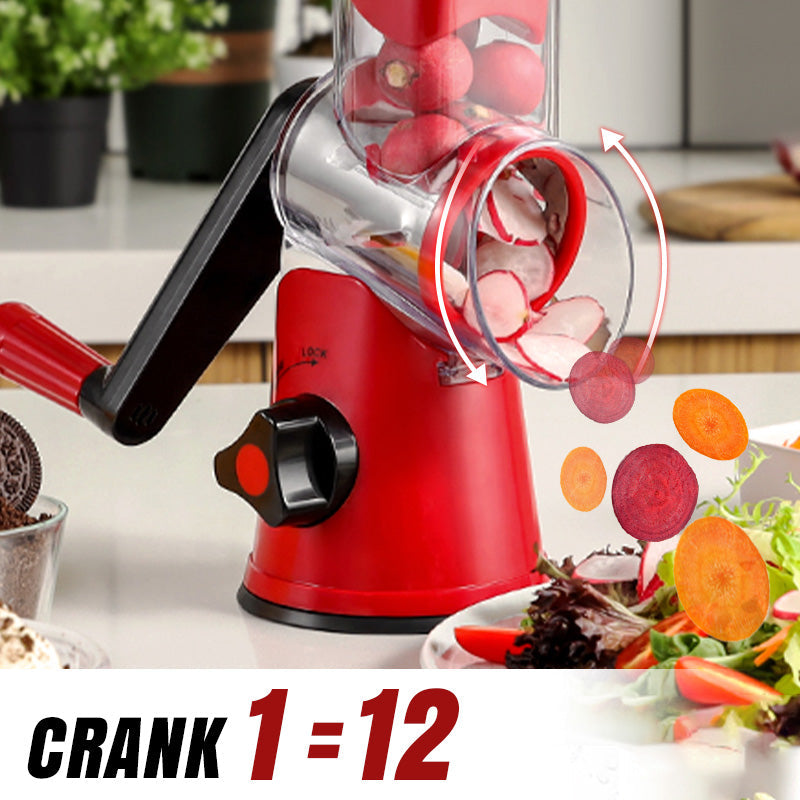 🔥 2026 Keuken Sale – 50% KORTING 🔥 Multifunctionele handmatige roterende rasp & hakmolen 🚀🥕