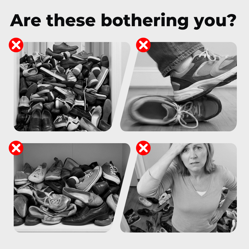 👟 NU 51% KORTING!  Schoenenrek voor over de deur – 24 vakken & installatie zonder gereedschap. Past op standaard deuren en biedt ruimte voor tot wel 24 paar schoenen. Perfect voor de hal of kledingkast. 🚪✨