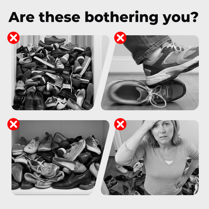 👟 NU 51% KORTING!  Schoenenrek voor over de deur – 24 vakken & installatie zonder gereedschap. Past op standaard deuren en biedt ruimte voor tot wel 24 paar schoenen. Perfect voor de hal of kledingkast. 🚪✨